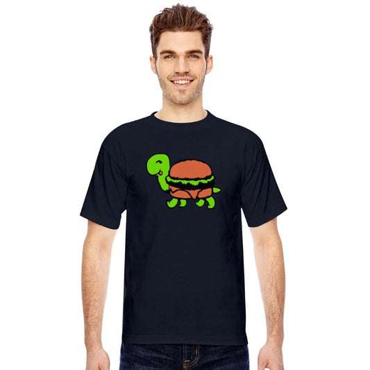 Turtle Hamburger Cheeseburger Fast Food Funny Cool