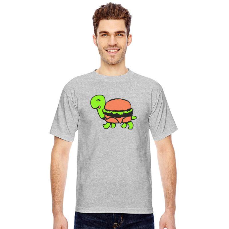 Turtle Hamburger Cheeseburger Fast Food Funny Cool