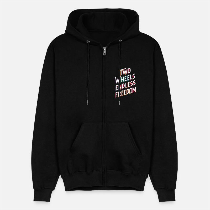 Two wheels, endless freedom - colorful shadows