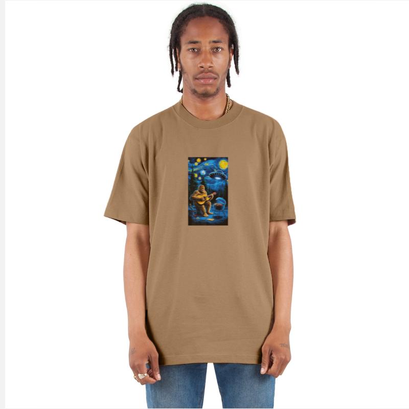 UFO Bigfoot Sasquatch Camping Playing