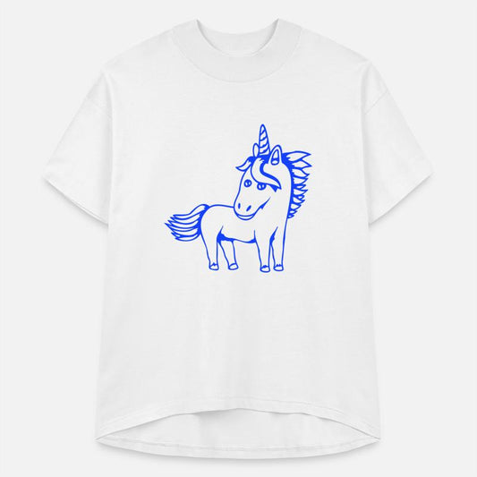 Unicorn Cute Pretty Friendly Cartoon Cool Girl Fun