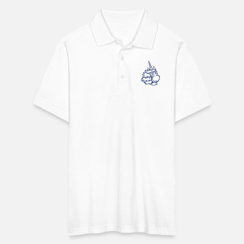 Unicorn Happy Friendly Smile Comic Cartoon Drawing