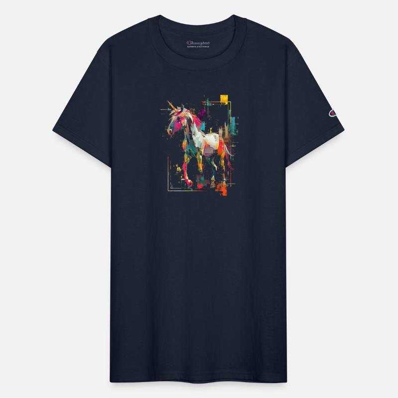 Unicorn Rainbow Animal Illustration