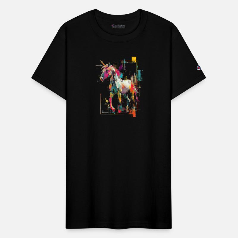 Unicorn Rainbow Animal Illustration