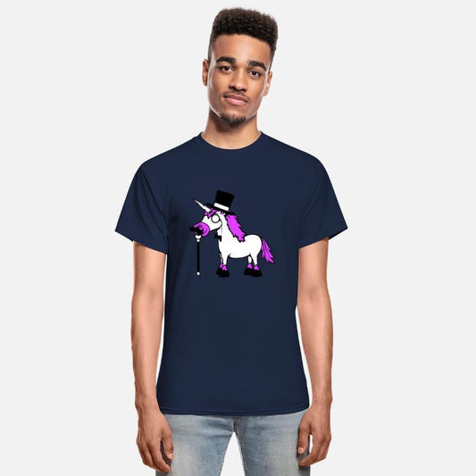 Unicorn Sir Gentleman Mr. Rich Monocle Top Hat Fun