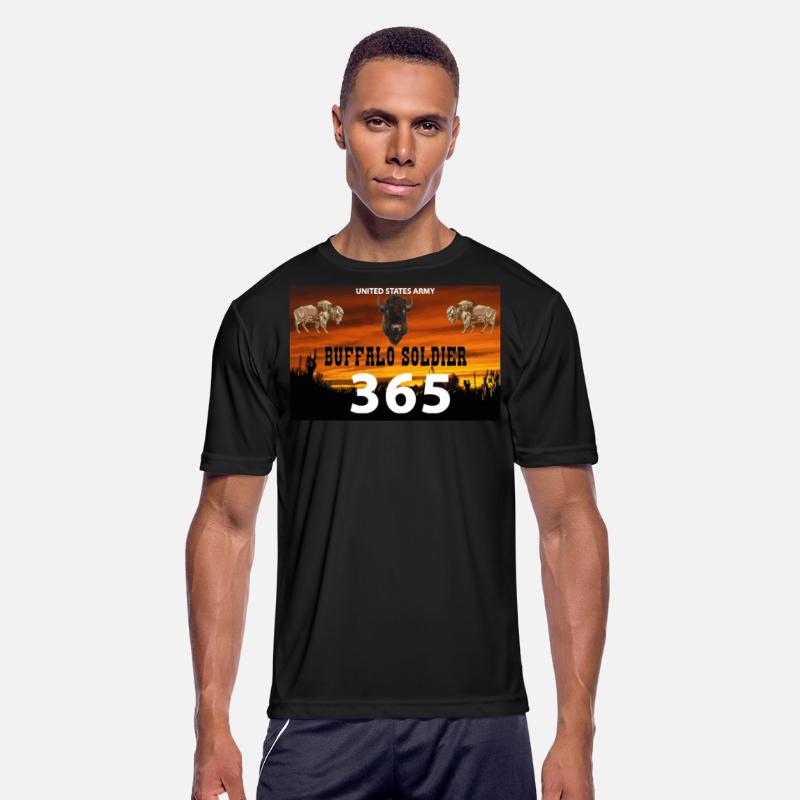 US Army Buffalo Soldier 365 w Buffalo Head Center