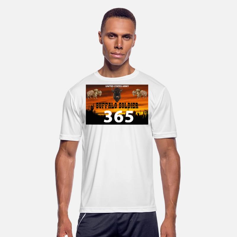 US Army Buffalo Soldier 365 w Buffalo Head Center