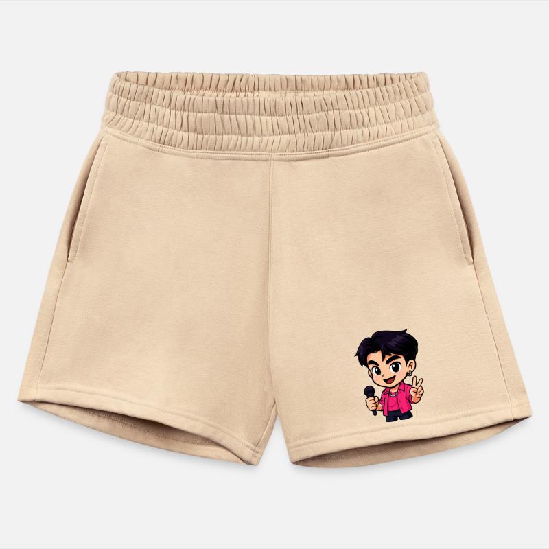 Vibrant Karaoke Performer Cartoon