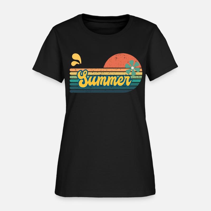 Vintage Aesthetic Graphics Summer Retro Design