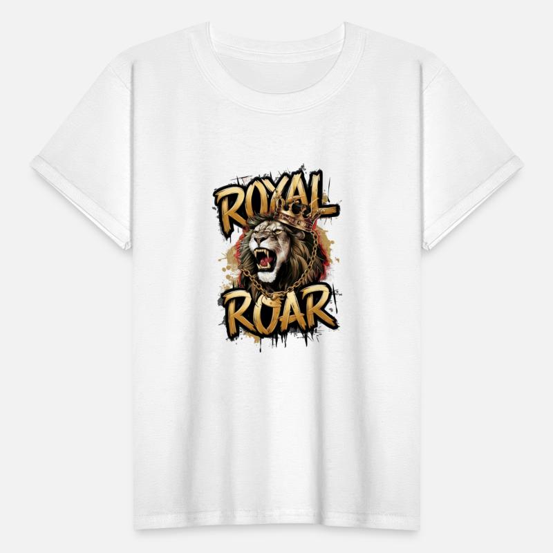 Vintage Hip Hop Rapper-Inspired Lion Design