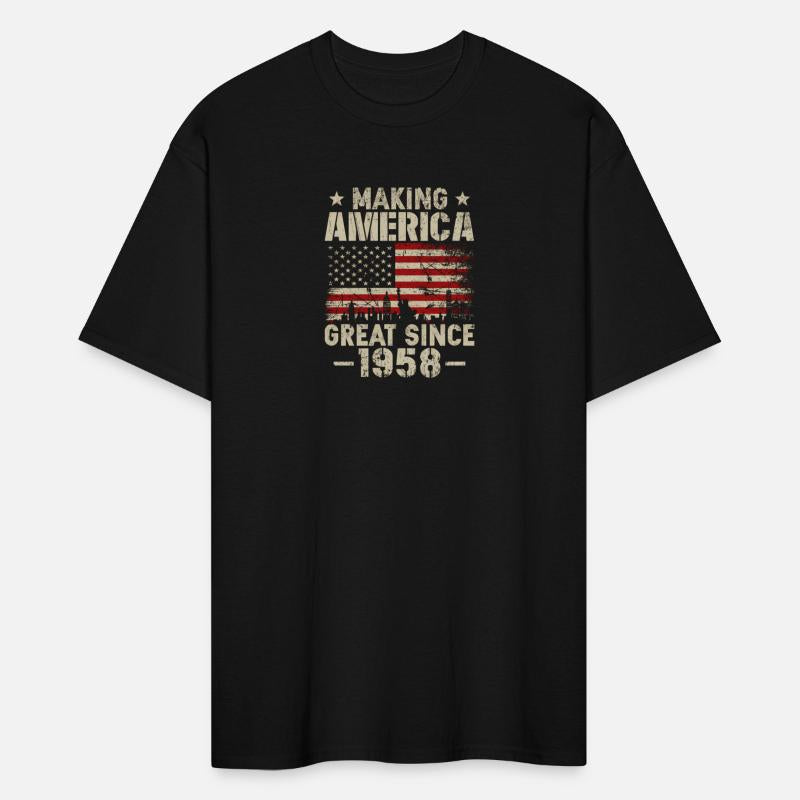 Vintage Making America Great Since 1958 Retro 65Th