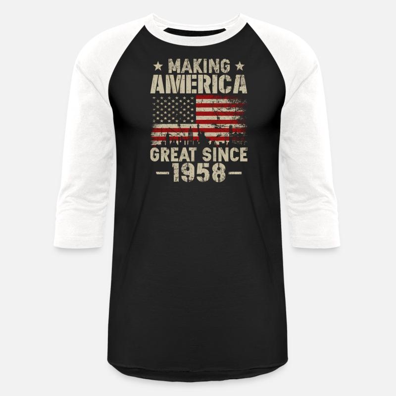 Vintage Making America Great Since 1958 Retro 65Th
