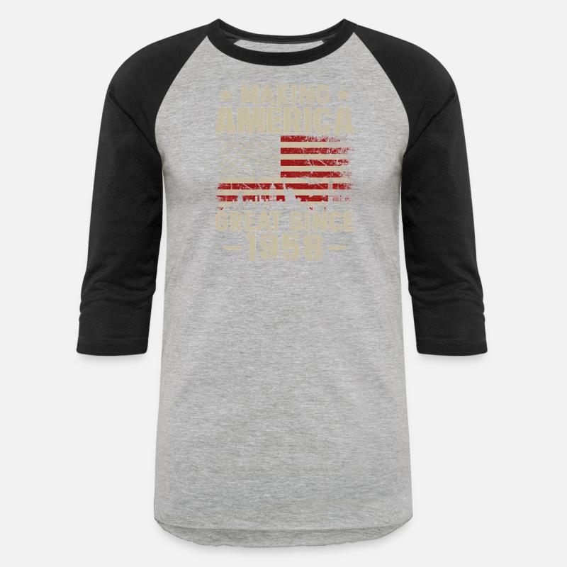 Vintage Making America Great Since 1958 Retro 65Th