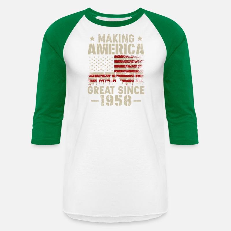 Vintage Making America Great Since 1958 Retro 65Th