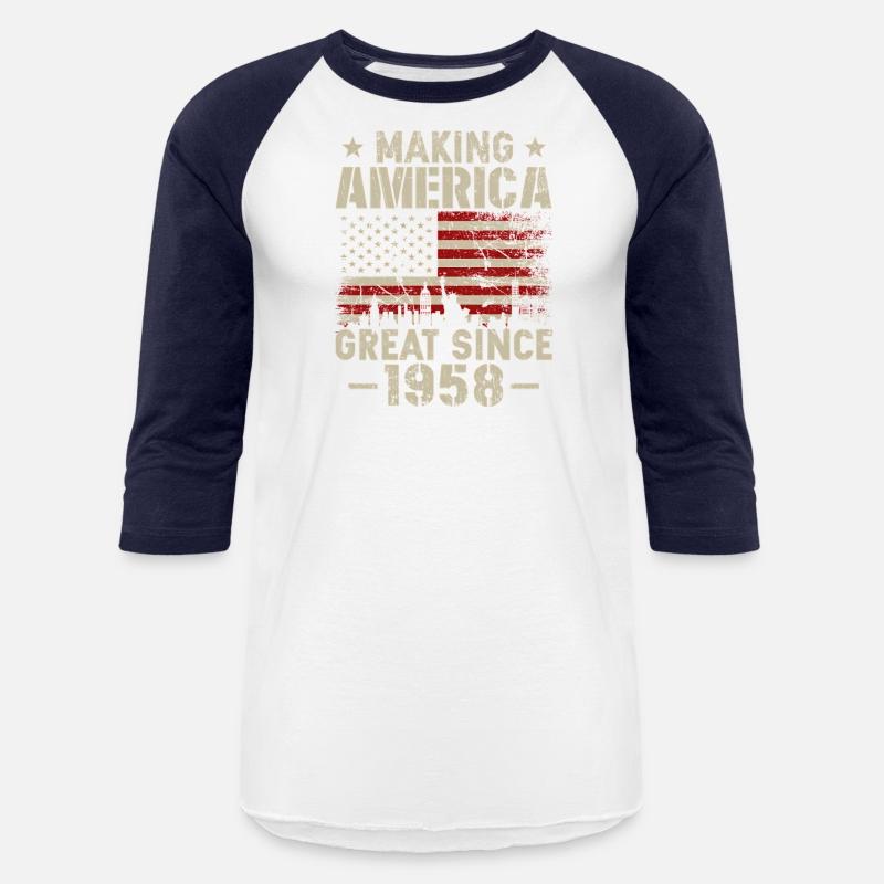 Vintage Making America Great Since 1958 Retro 65Th