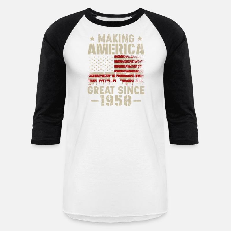Vintage Making America Great Since 1958 Retro 65Th