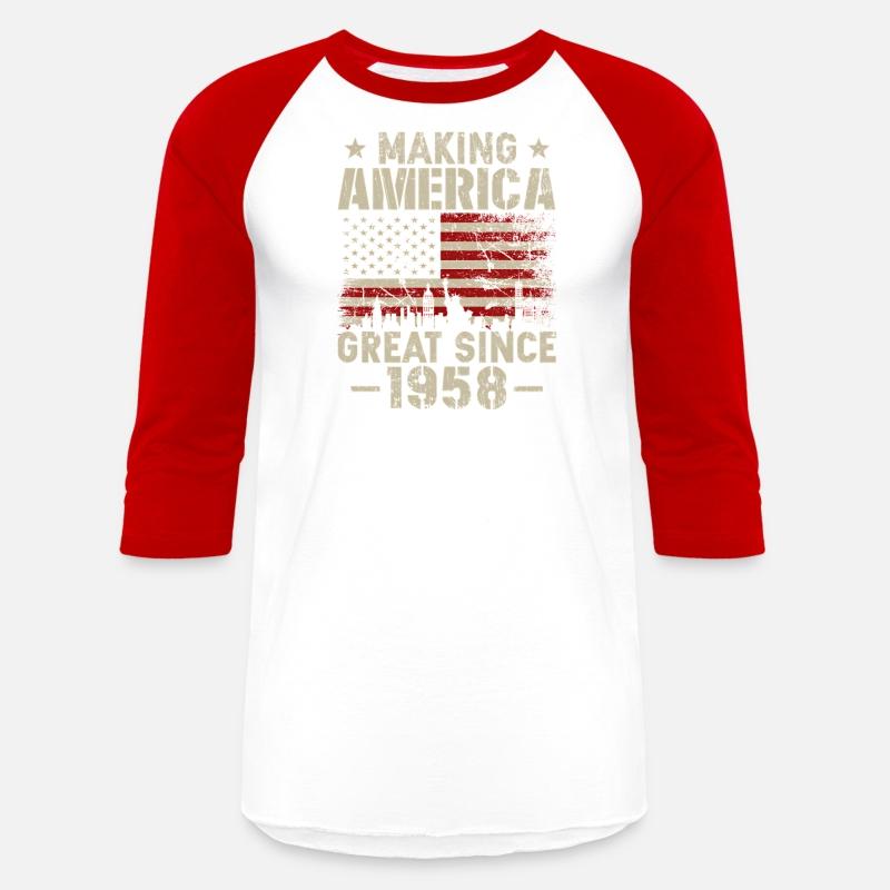 Vintage Making America Great Since 1958 Retro 65Th