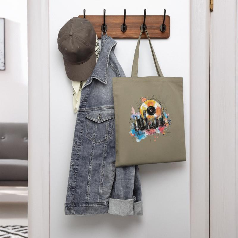 Vinyl Record in the City