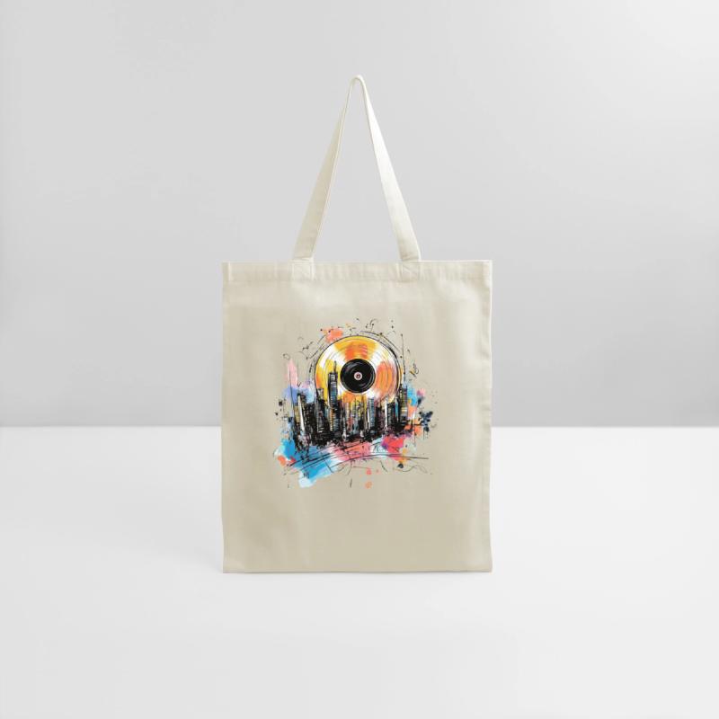 Vinyl Record in the City