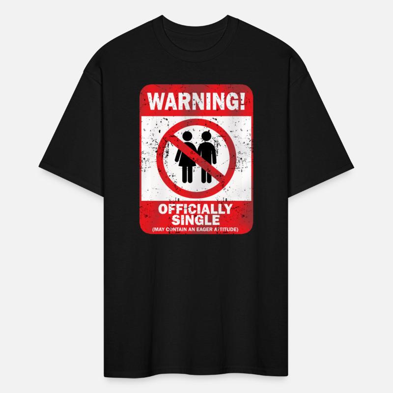 Warning Officially Single May Contain An Eager