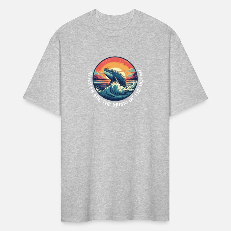 Whales are the music of the ocean, whale lover