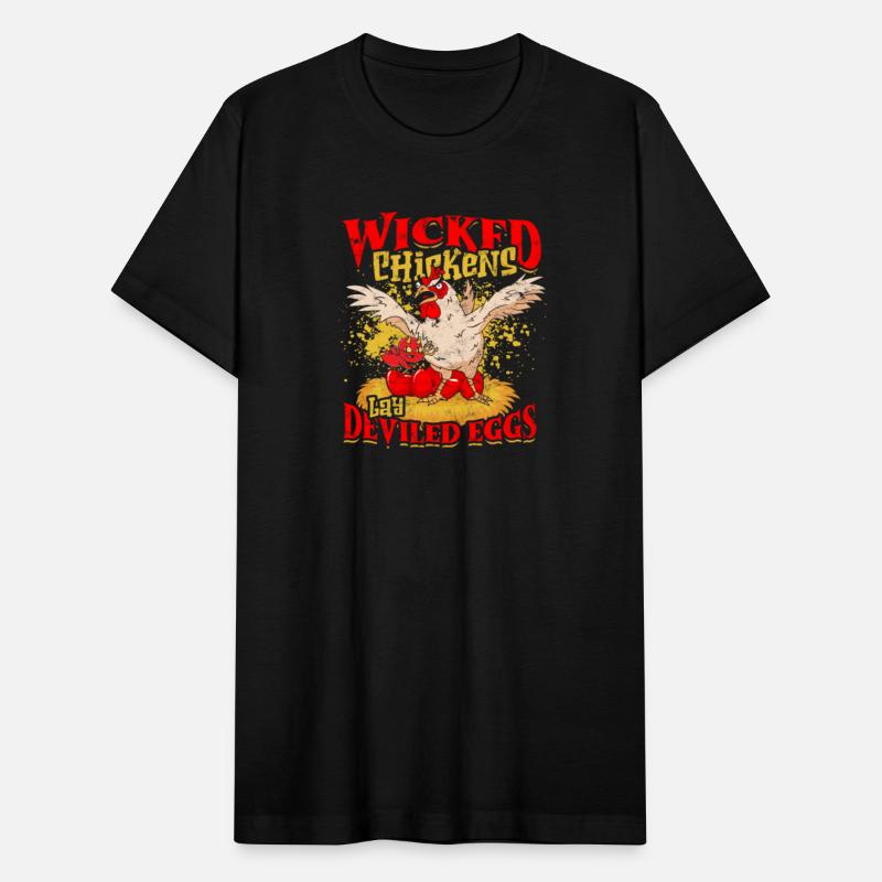 Wicked Chicken Lay Deviled Eggs - chicken