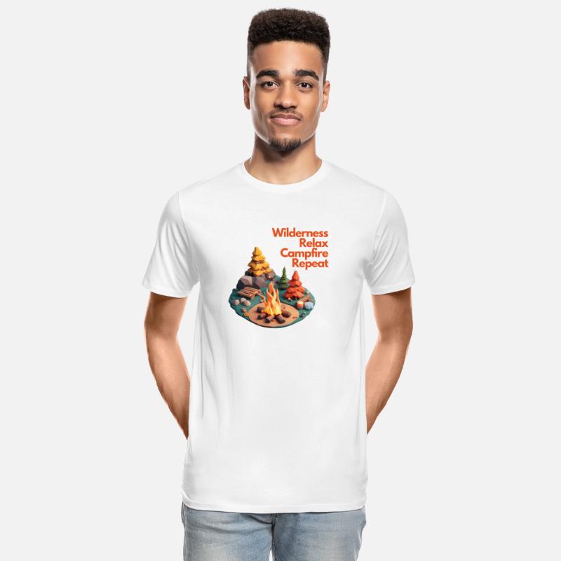 Wilderness, Relax, Campfire, Repeat