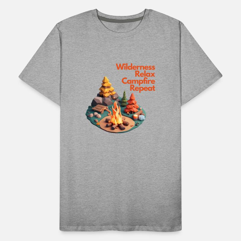 Wilderness, Relax, Campfire, Repeat