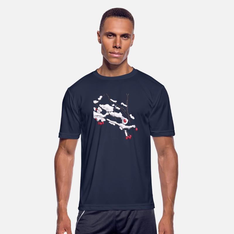 Winter berries Snowy Branches