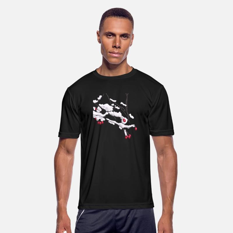 Winter berries Snowy Branches