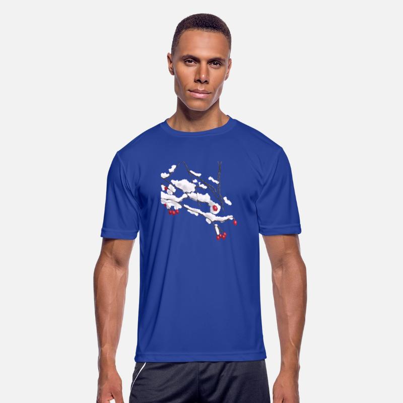 Winter berries Snowy Branches