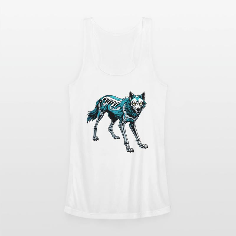 Wolf Skeleton Illustration