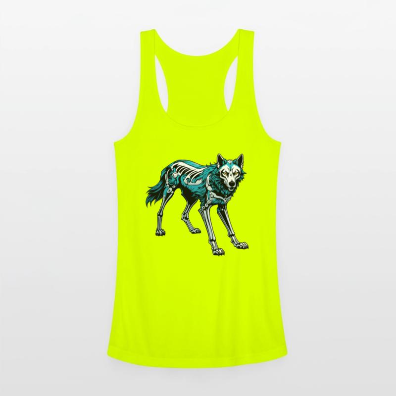 Wolf Skeleton Illustration