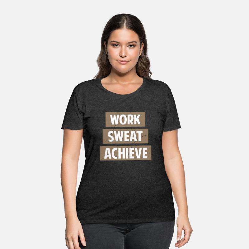 Work Sweat Achieve motivational quote