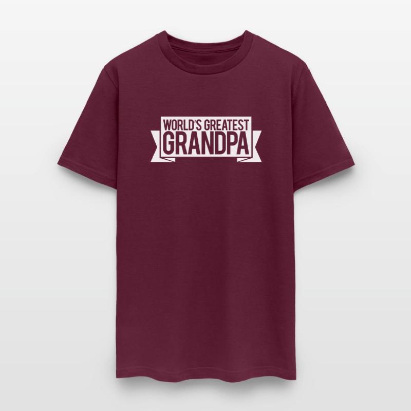 World's Greatest Grandpa Love Quote Saying Logo