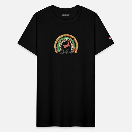 Xmas Christmas Believe Deer Buffalo Plaid