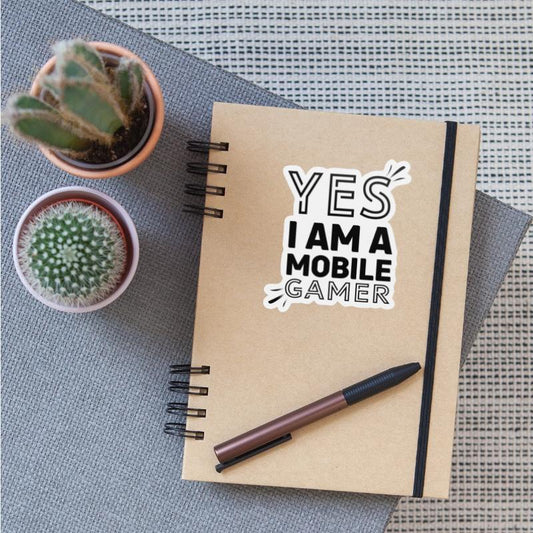 'Yes, I am a Mobile Gamer' - (Black) Design