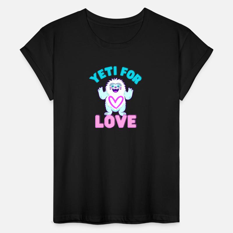 Yeti for Love Funny Valentines Day