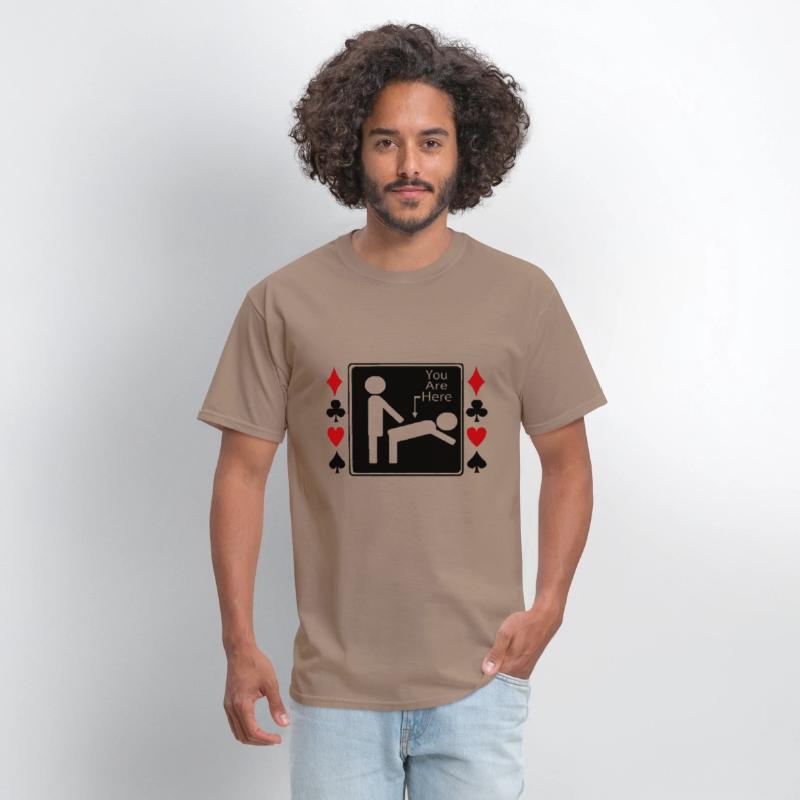 You Are Here Poker Funny Gambling Humor Novelty Of