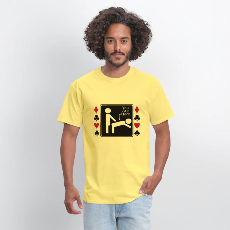 You Are Here Poker Funny Gambling Humor Novelty Of