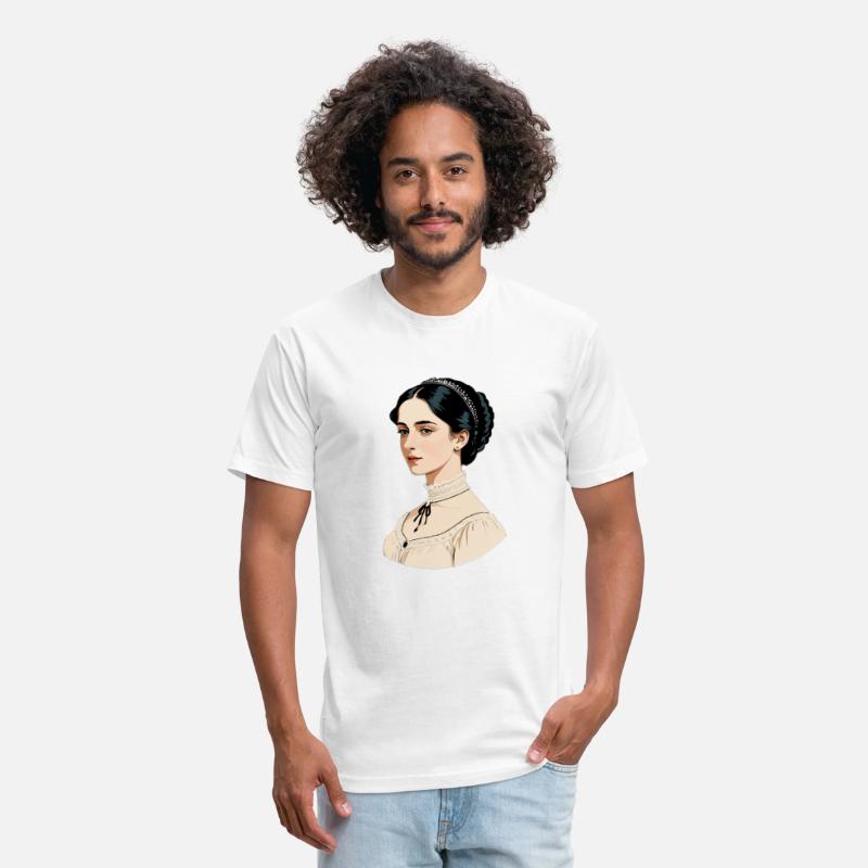 Young Edwardian Woman with Dark Hair