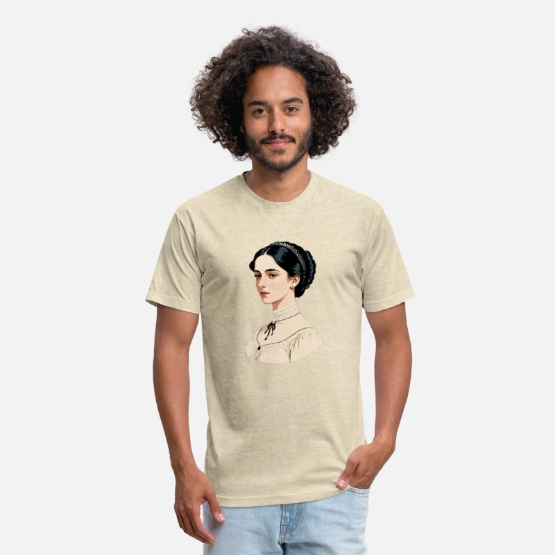 Young Edwardian Woman with Dark Hair