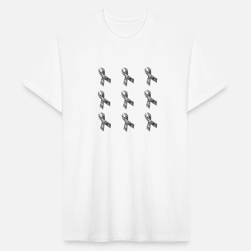 Zebra Print awareness Ribbon